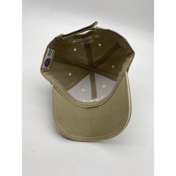 MEI Ball‎ Hat Cap Mens McGee Enterprises Inc Adjustable Tan Brown City Hunter - Picture 7 of 11